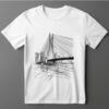 Printed unisex T-shirt, "Rotterdam", Netherlands T-shirt