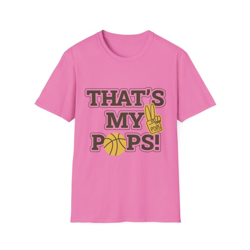 That's My Pops Cotton Printed Unisex T-shirt