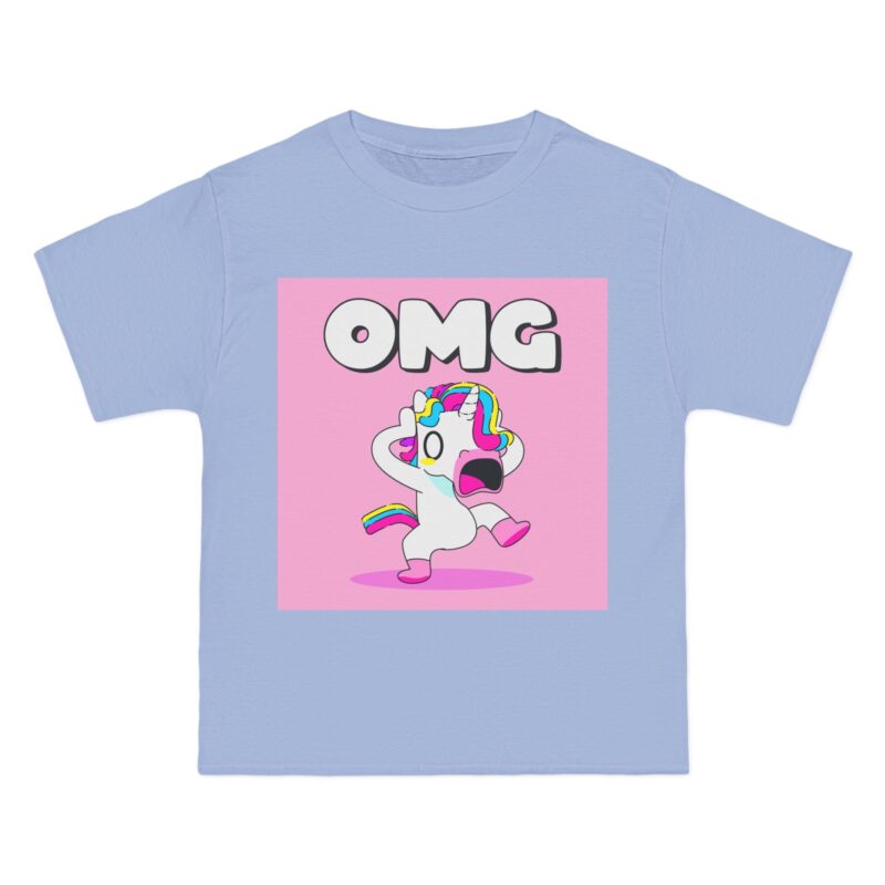 OMG Unicorn Cotton Printed Unisex T-shirt