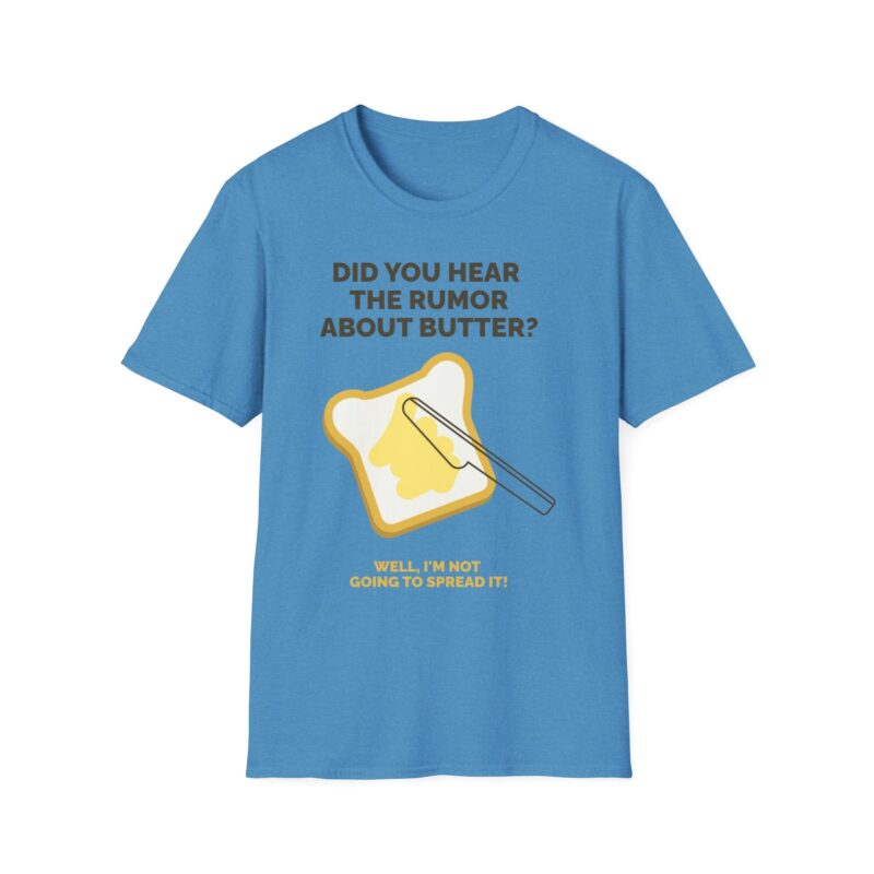 Rumor About Butter Cotton Printed Unisex T-shirt