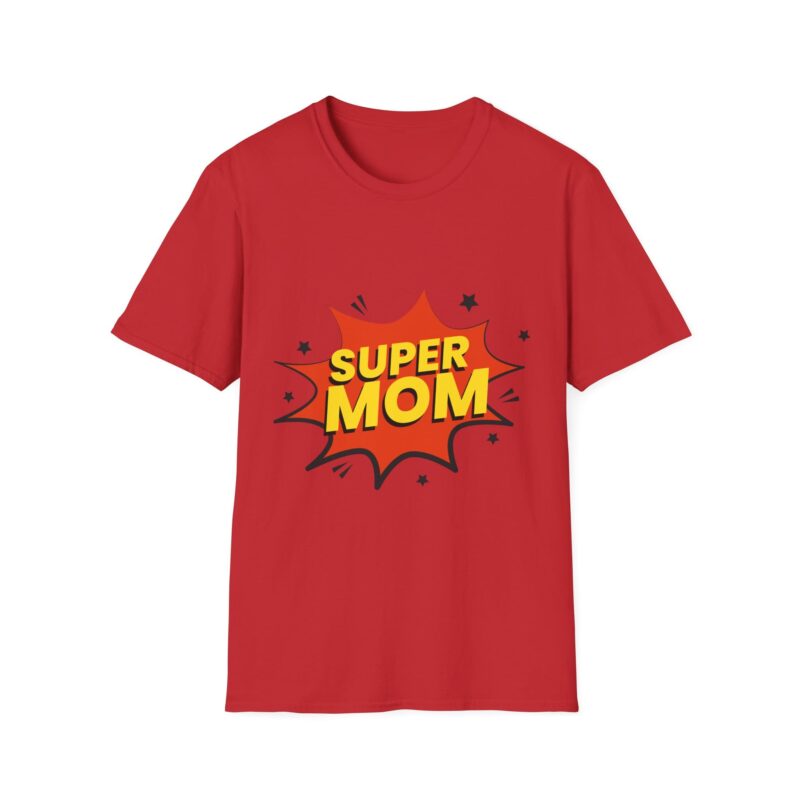 Super Mom Cotton Printed Unisex T-shirt